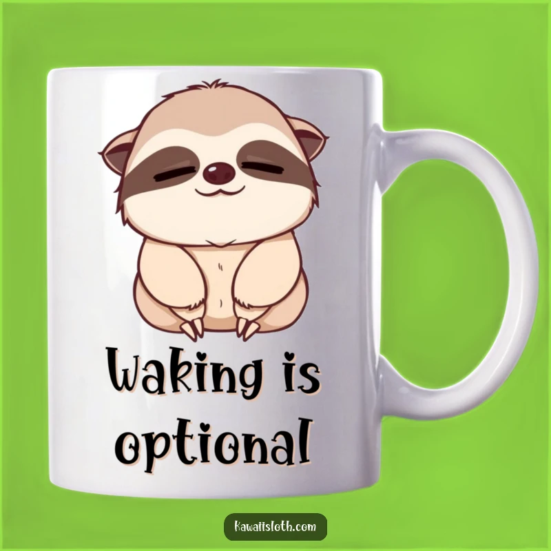 Funny Sloth Sleepy Nod Mug - Embrace Slowness! Perfect Funny Gift!