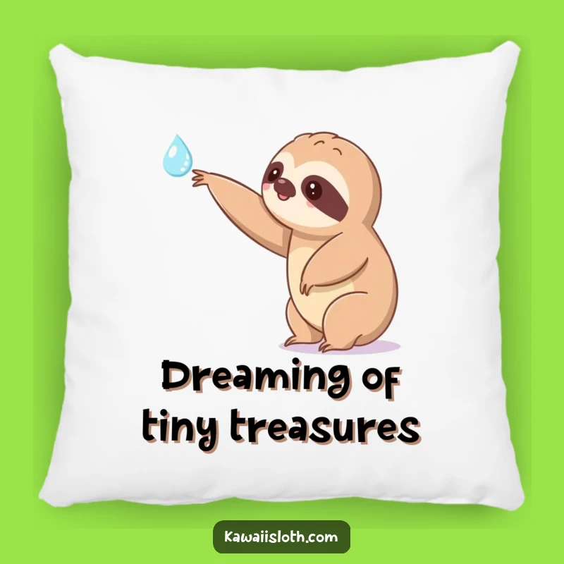 Funny Kawaii Sloth Pillow: Cozy & Hilarious Accent for Patient Comfort