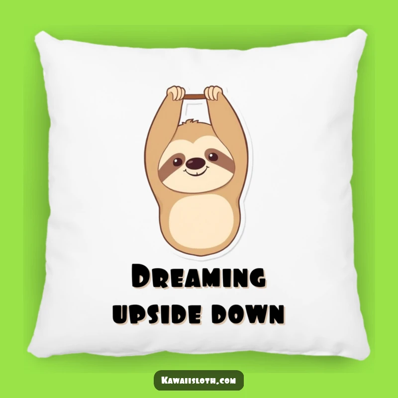 Funny Sloth Pillow: Upside Down Hugs, a Hilarious Comfort Gift