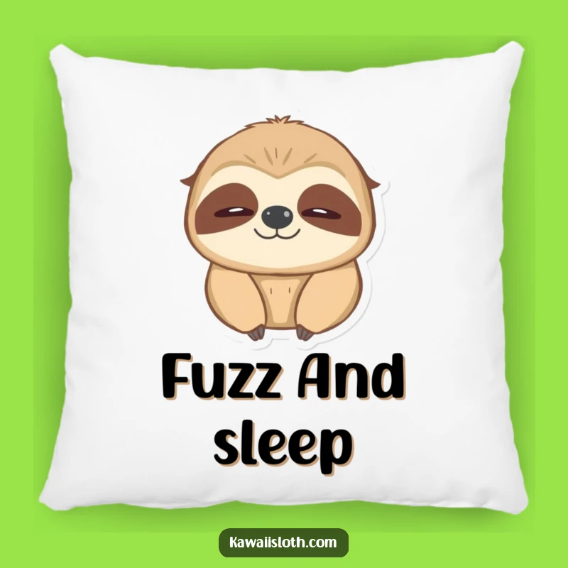 Funny Blinking Sloth Pillow - Cozy Glow Comfort, Perfect Funny Gift!