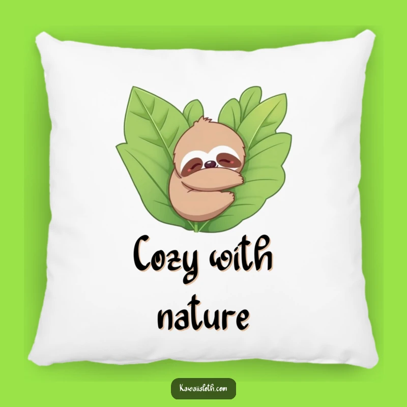 Funny Sloth Hugging Plant Pillow: Soft Comfort & Calm, Fantastic Funny Gift for Relaxation