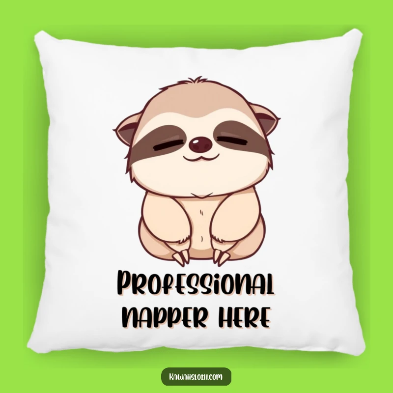 Funny Sloth Nod Pillow - Snuggle Up with Serenity! Perfect Funny Gift!