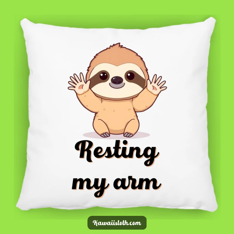 Funny Sloth Pillow: Slow Wave Comfort, a Hilarious Cozy Gift