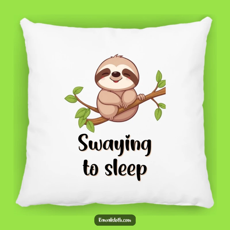 Funny Relaxed Sloth Pillow - Cozy Comfort with a Smile