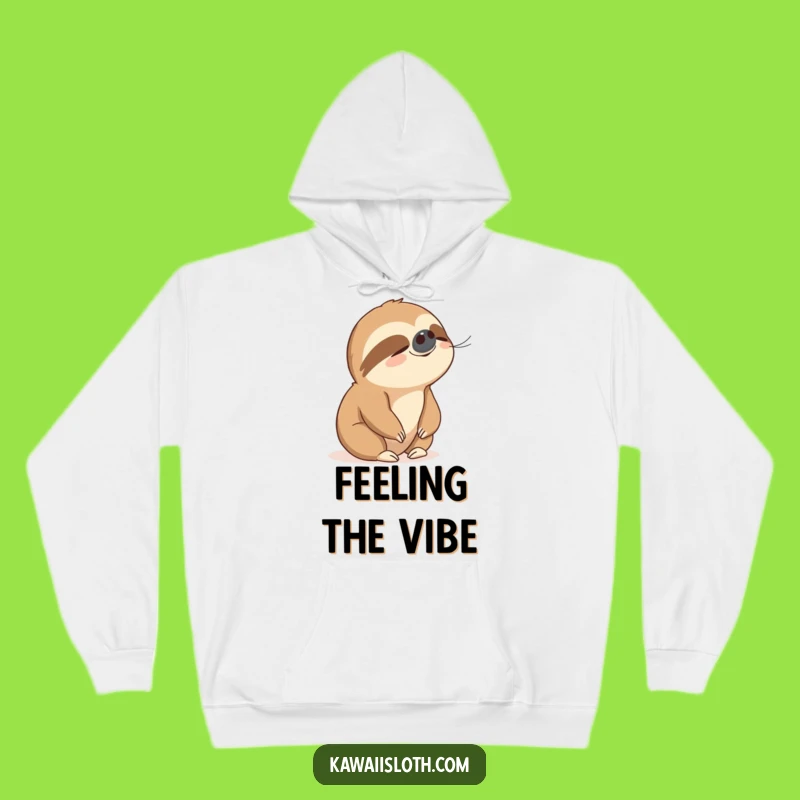 Funny Sloth Peaceful Breeze Hoodie: Cozy Up in Serene Comfort!