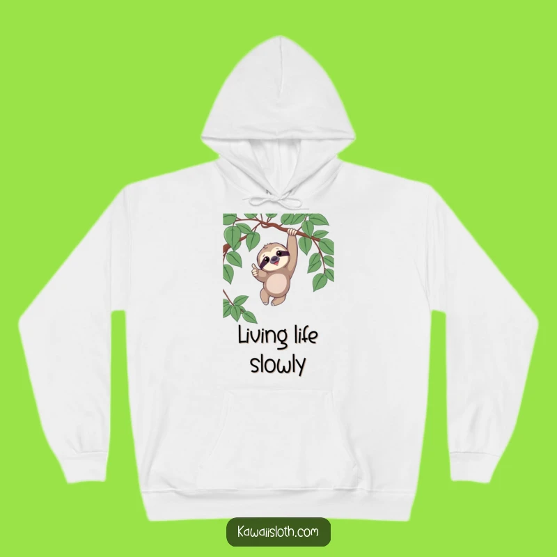 Cozy Funny Sloth Hoodie - Hang Out & Chill In Style
