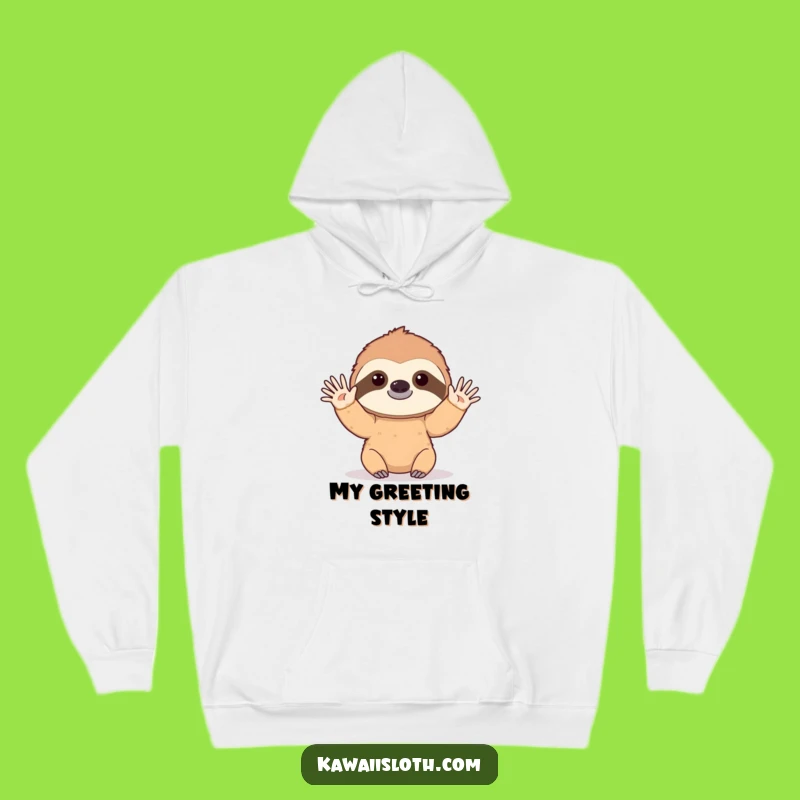 Funny Sloth Hoodie: Slow Wave Comfort, a Hilarious Warm Gift