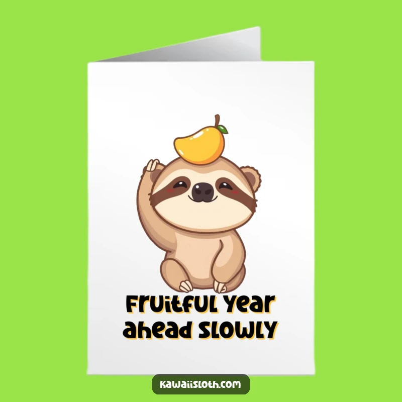 Funny Sloth Birthday Card: Free Printable Balance Act for a Hilarious Downloadable Gift