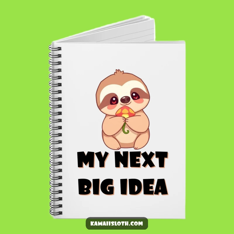 Funny Sloth Notebook: Capture Magical Thoughts With Humorous Wonder!