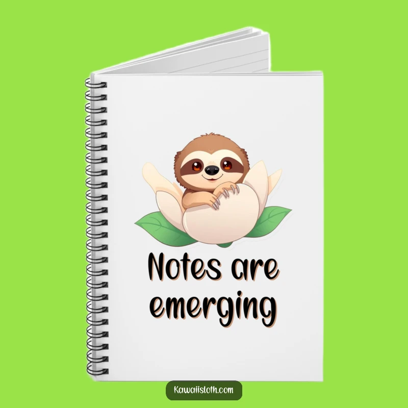 Funny Sloth Peeking Notebook: Jot Down Secrets, The Perfect Funny Gift for Curious Minds