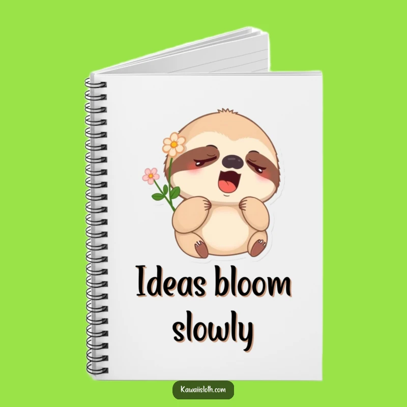 Funny Sleepy Sloth Notebook - Journal Your Dreams with This Relaxed and Comical Sloth
