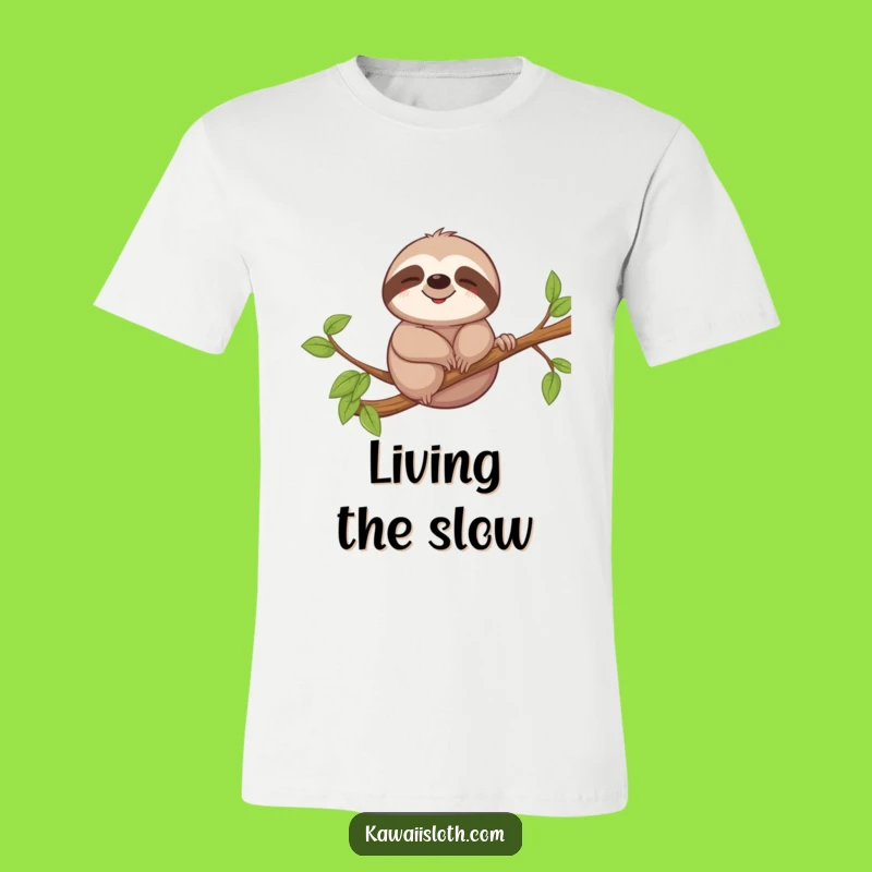 Funny Relaxed Sloth T-Shirt - Embrace the Chill with Humorous Style