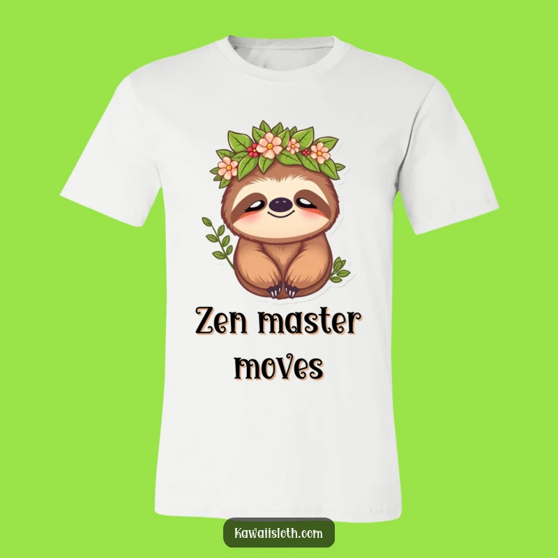 Funny Sloth Crown T-Shirt: Hilarious Apparel for Nature Lovers, King of Chill